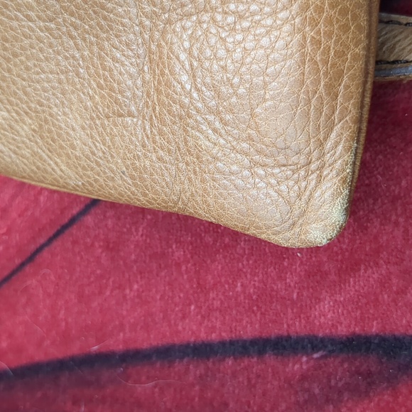 FOSSIL MADDOX Brown Leather SILVER TONE HARDWARE MINI CROSSBODY - Picture 9 of 11